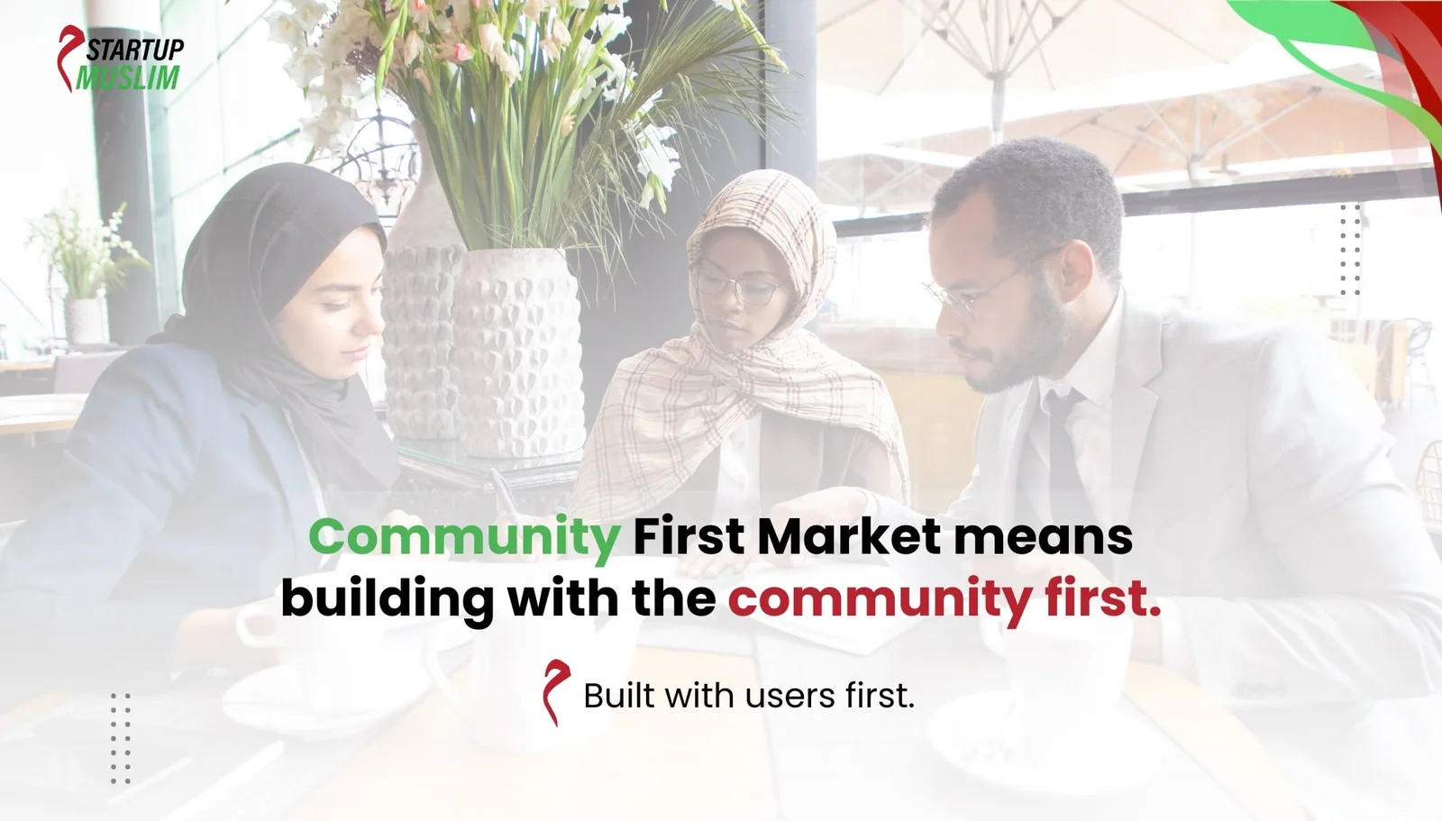 Community as the First Market
