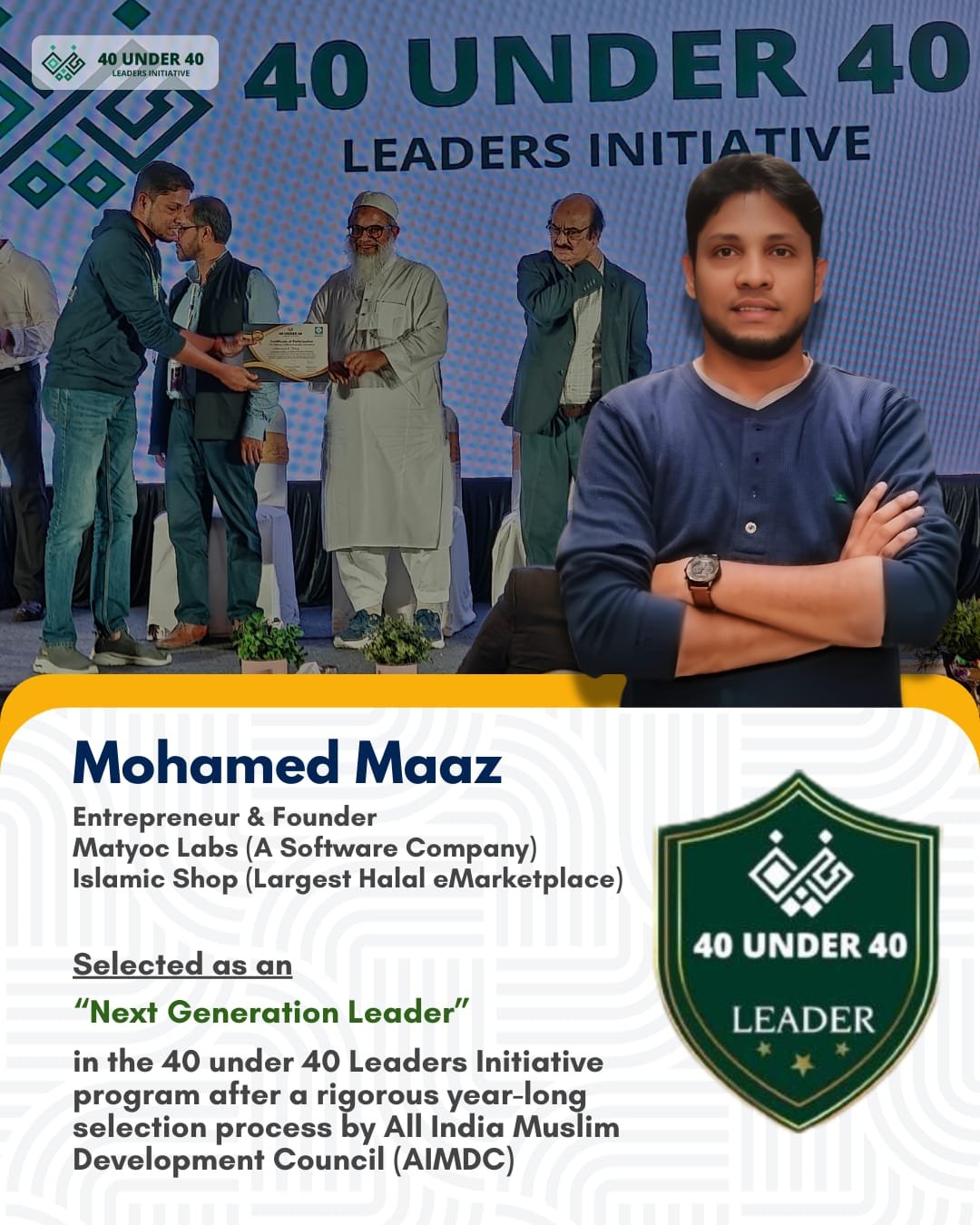 From SAP Consultant To Global Halal Marketplace: How Mohamed Maaz Is Building IslamicShop.in Into A Faith-Driven Digital Ecosystem Mohamed Maaz