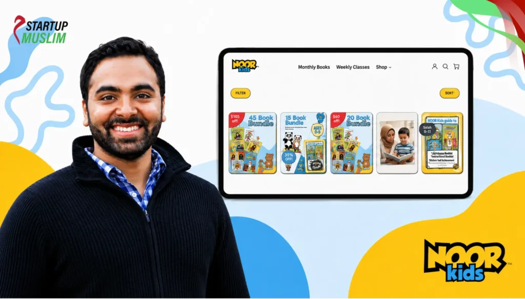 Amin Aaser, founder of Noor Kids, an Islamic education platform for Muslim children.