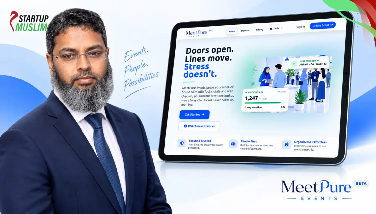 How Zakir Is Building MeetPure Events Into a Values-Driven Operating System for Community Events