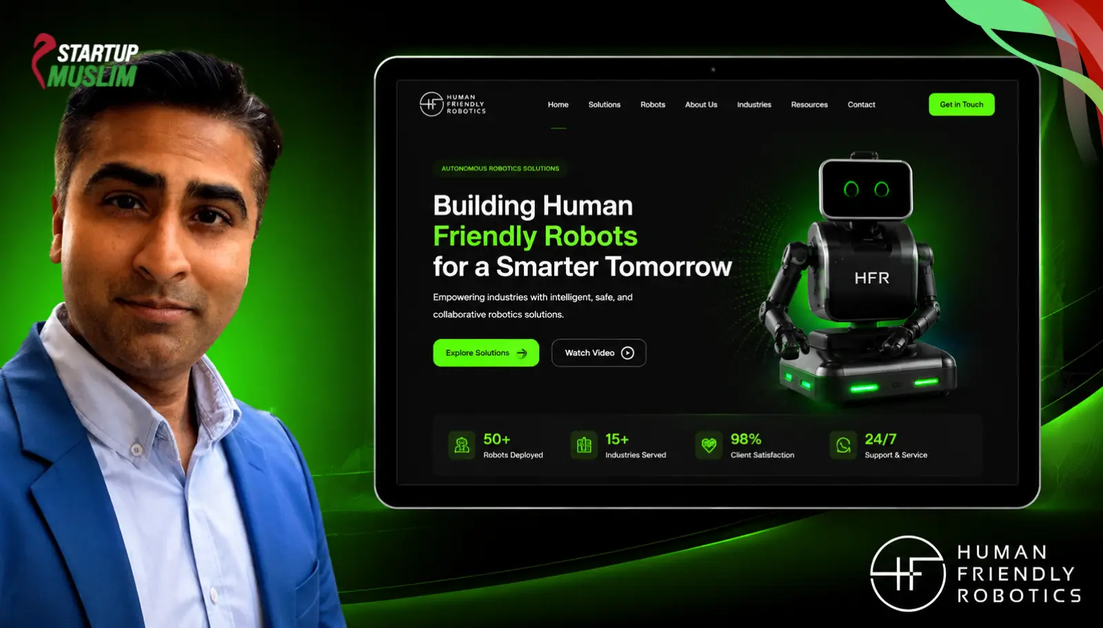 Shamoon Siddiqui’s Human Friendly Robotics Deploys Specialized Collaborative Machines to Solve Construction Labor Deficits