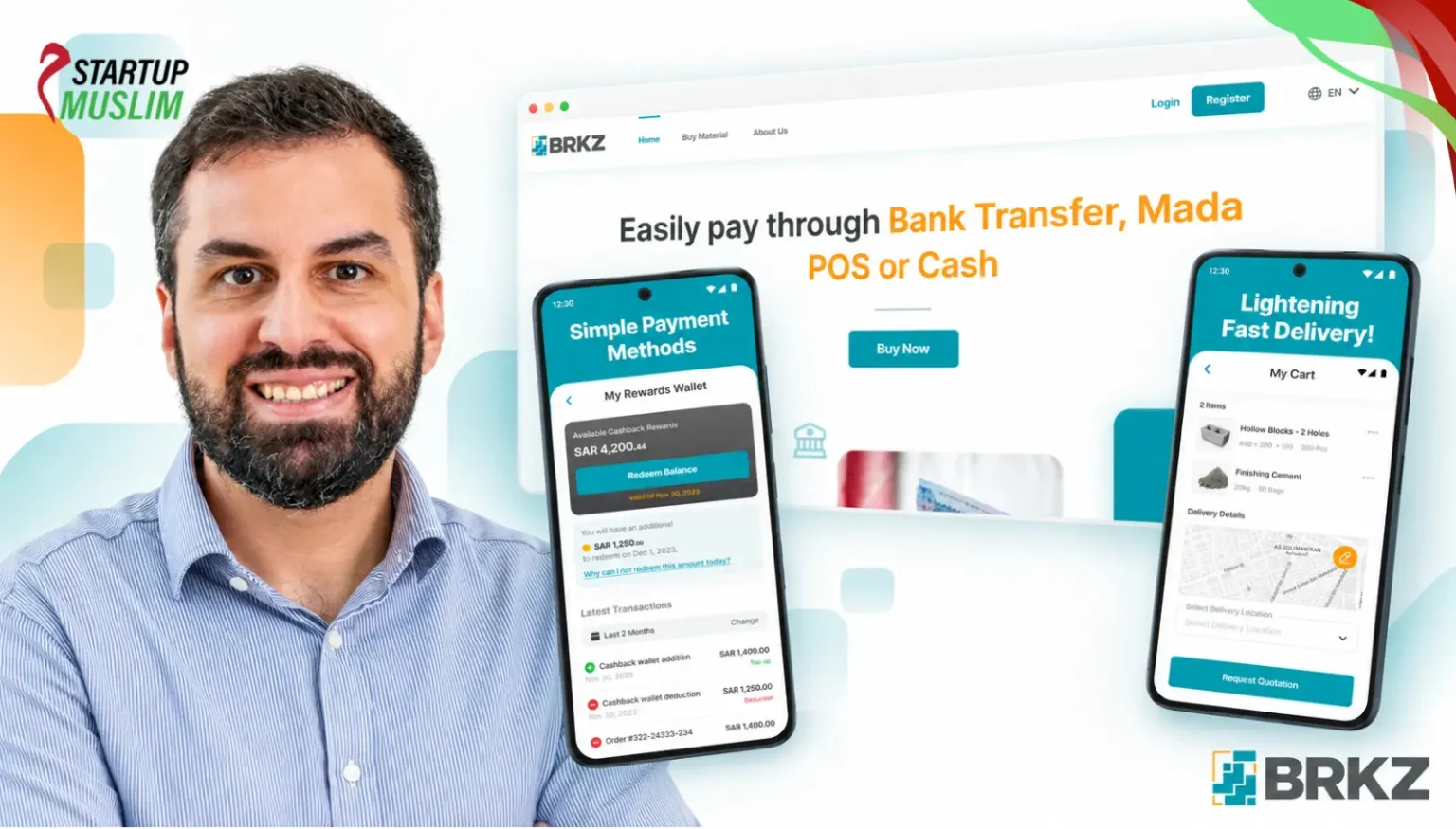 Saudi Construction Tech Startup BRKZ Secures $31M to Build AI-Powered Procurement Infrastructure