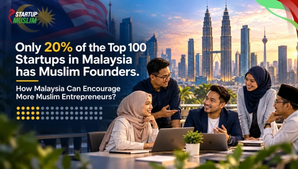 Only 20% of the Top 100 Startups in Malaysia has Muslim Founders. How Malaysia Can Encourage More Muslim Entrepreneurs?