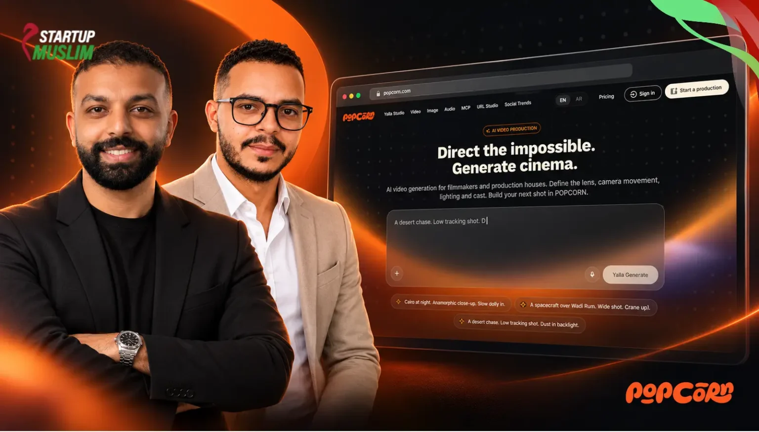 Dubai-Based Popcorn AI Studio Raises $1 Million to Expand AI-Powered Filmmaking Platform