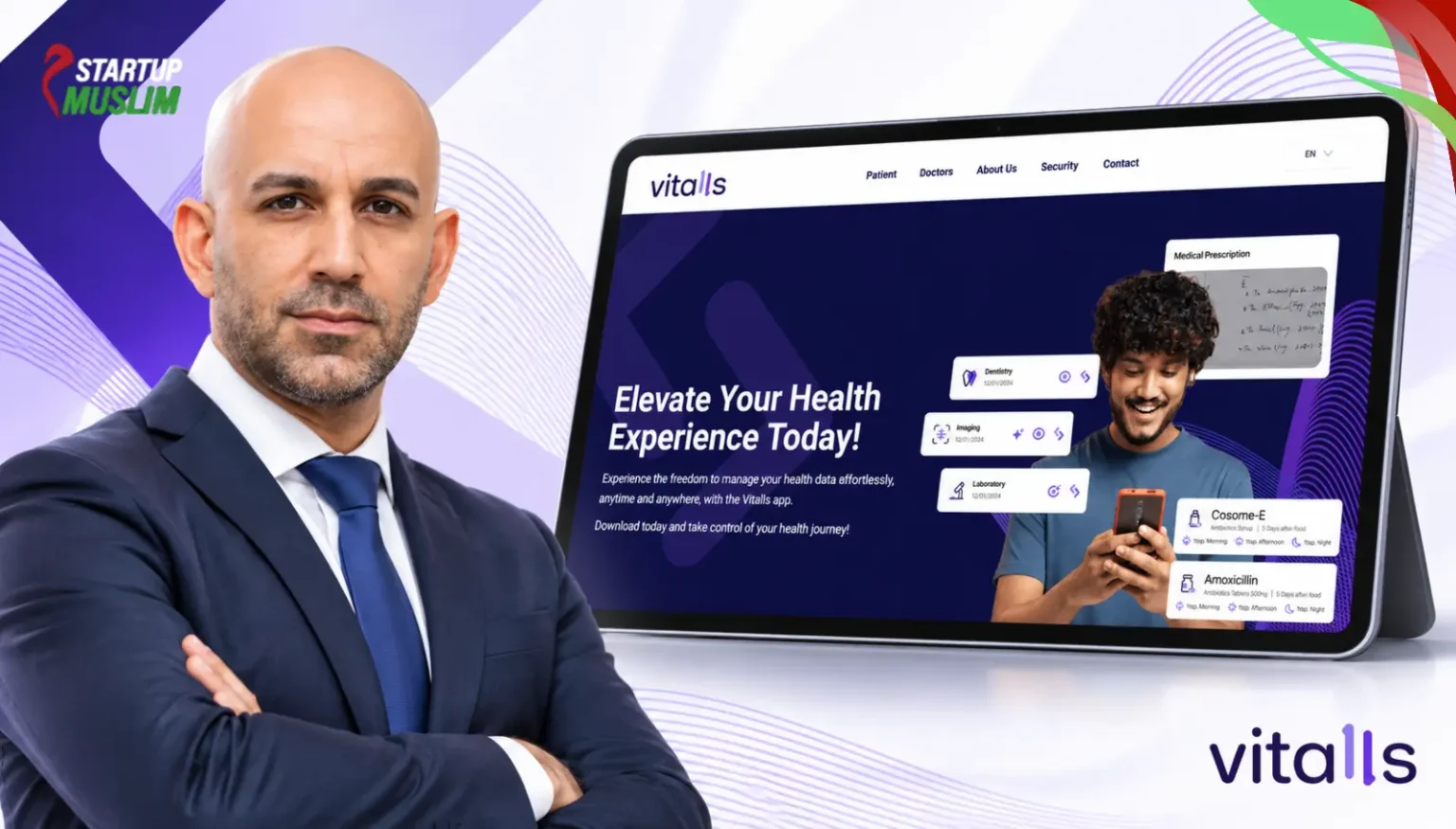UAE Healthtech Startup Vitalls Raises $1.5 Million to Build a Digital Health Passport for Globally Mobile Families